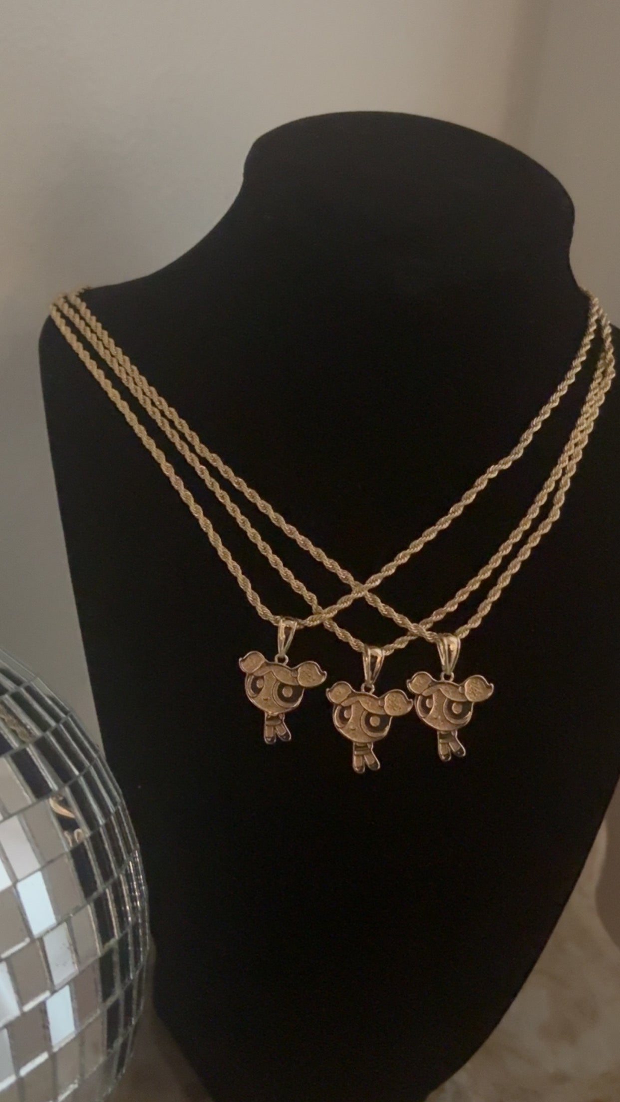 Powerpuff Girl Necklace