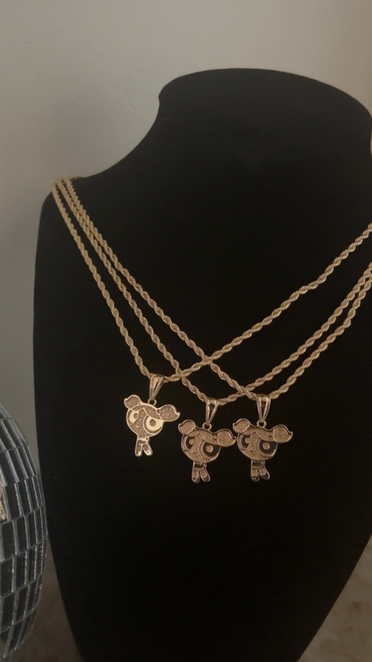 Powerpuff Girl Necklace